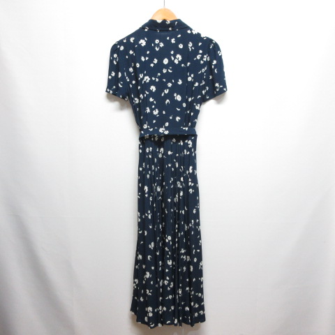 ラルフローレン花柄シャツワンピース