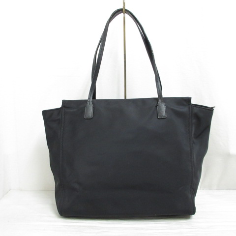 ケイトスペード ハンドバッグ トートバッグ 腕掛け ナイロン ネイビー ロゴ kate spade ケイトスペード ロゴ 2WAY ハンドバッグ PVC