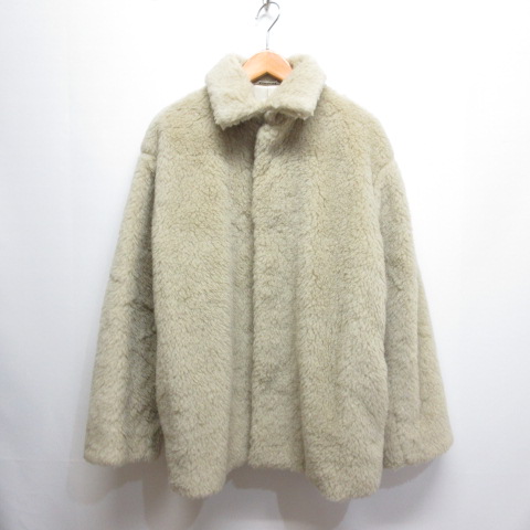 ジャケット・アウター AURALEE Shetland Wool Boa Big Blouson 1 AURALEE（オーラリー）の「AURALEE SHETLAND WOOL BOA BIG