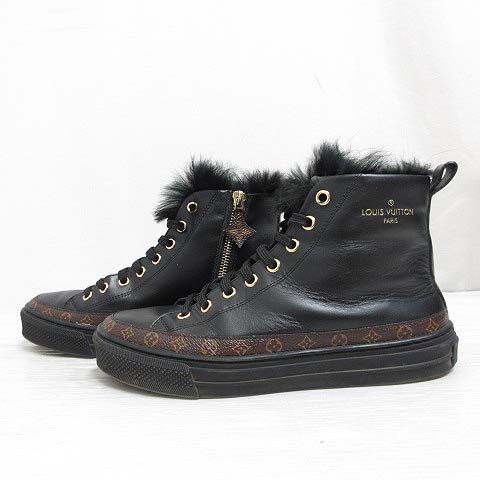 ルイヴィトン LOUIS VUITTON ステラーライン ハイカット スニーカー 35