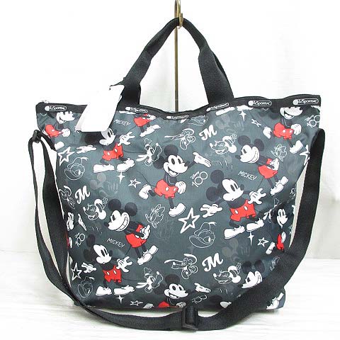 未使用品 レスポートサック LesportSAC x DISNEY ディズニー100 チーム 