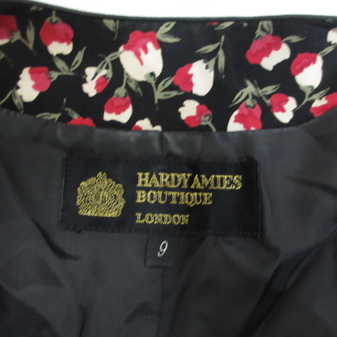 HARDY AMIES ハーディエイミス　スカート　セットアップ　メロン　9 HARDY AMIES ハーディエイミス スカート セットアップ メロン 9