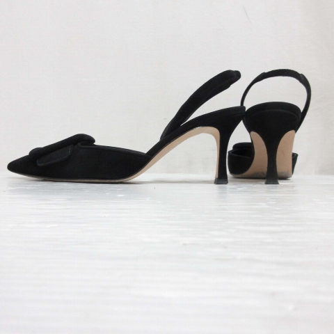 マノロブラニク MANOLO BLAHNIK MAYSALE メイセール スエード ミュール 