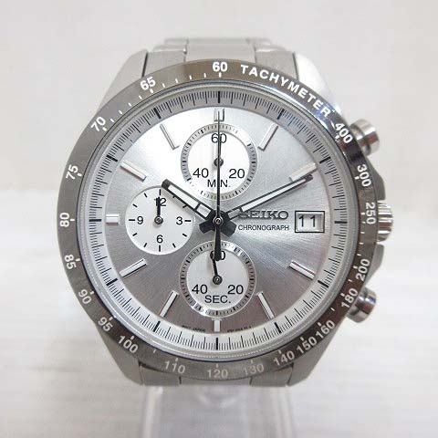 セイコー SEIKO 8T67-00C0 スピリット クロノグラフ 腕時計 クォーツ