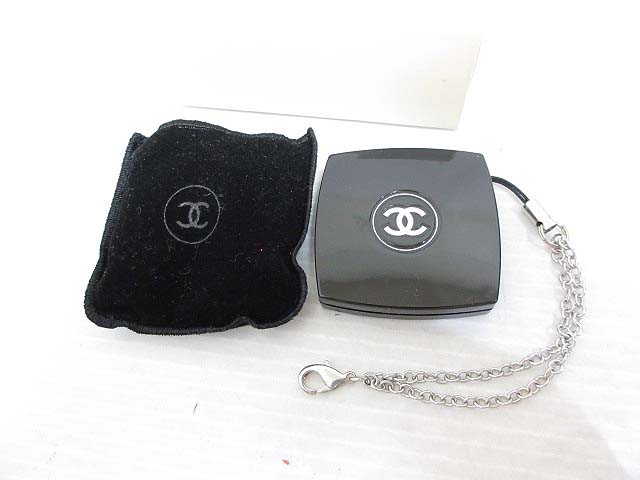 未使用品 シャネル CHANEL ミニミラー コンパクトミラー 鏡 拡大
