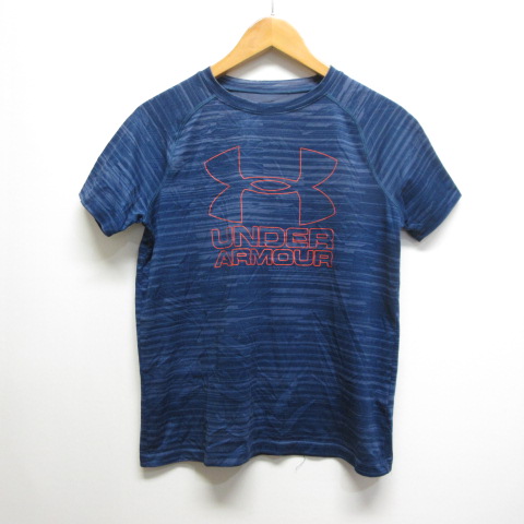 3着 Under Armour アンダーシャツ YXL ネイビー アンダー