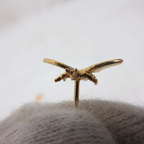 Dior /ディオール　蜂　ピアス Dior クリスチャン ディオール ピアスビーモチーフ 蜂ロゴ そのほかの