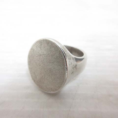 【最終値下げ】Maison Margiela⑪ オーバルシグネットリング Maison Martin Margiela 11 メゾン マルタン マルジェラ