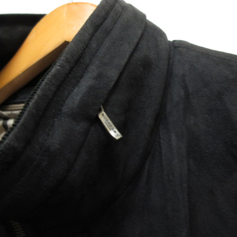 バーバリー ロンドン BURBERRY LONDON フェイクスエード ジップ