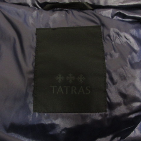 タトラス TATRAS ベルボ BELBO ダウン ジャケット 3 ネイビー MTA18A4368 ナイロン フード取外し可 正規品 メンズ