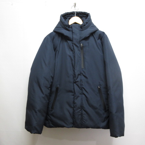 イッカ ikka 美品 フーデッド ダウン ジャケット 650FP 撥水 M 