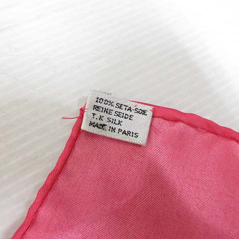 シャネル　Sophisticato PARIS スカーフ　CHANEL シャネル CHANEL Sophisticato PARIS サティフィスケイト シルク