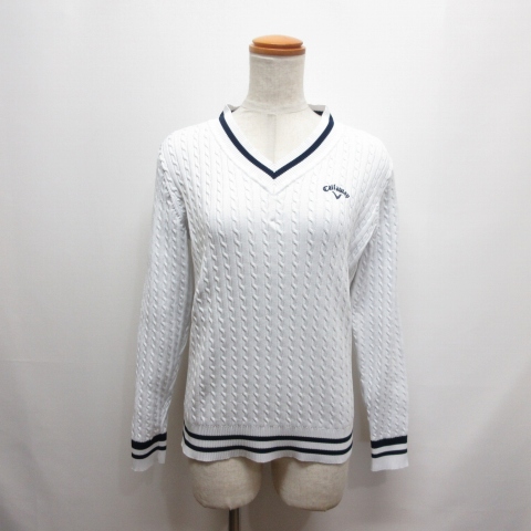 キャロウェイ Callaway キャロウェイ ゴルフ Vネックセーター美品