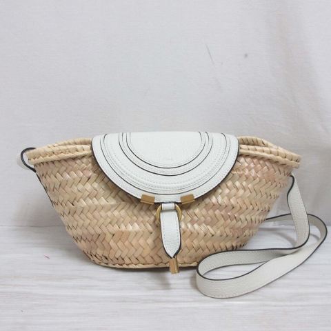 クロエ CHLOE MARCIE マーシー マーシィ ショルダー バッグ かご  