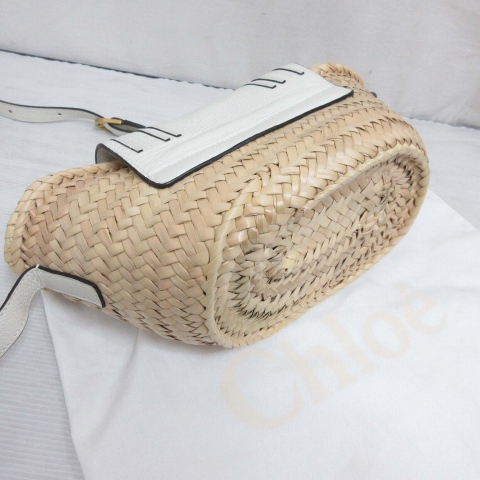 クロエ CHLOE MARCIE マーシー マーシィ ショルダー バッグ かご  