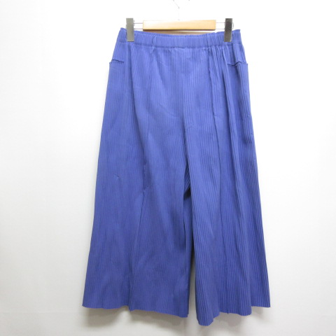 ISSEY MIYAKE A-POC INSIDE プリーツパンツ ISSEY MIYAKE オレンジ ショートパンツ A-POC INSIDE PLEATS PLEASE