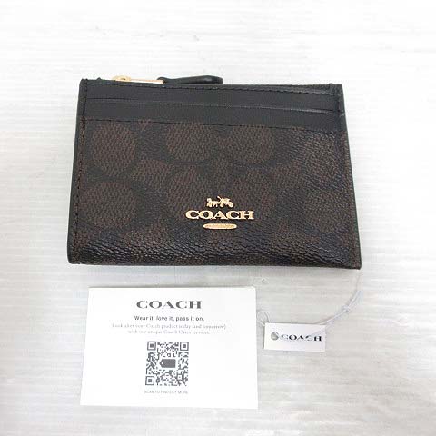 未使用品 コーチ COACH CW870 ミニ スキニー IDケース シグネチャー
