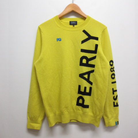 パーリーゲイツ PEARLY GATES ゴルフウェア カシミヤ100％ ニット