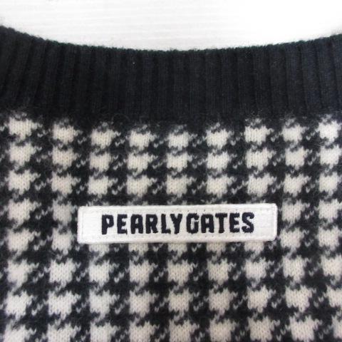 パーリーゲイツ PEARLY GATES ゴルフウェア カシミヤ100％ ニット