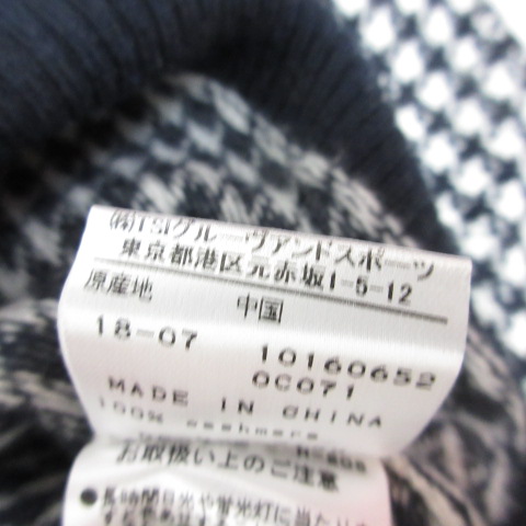 パーリーゲイツ PEARLY GATES ゴルフウェア カシミヤ100％ ニット