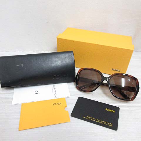 フェンディ FENDI HAVANA サングラス FS5227 べっ甲柄 FFロゴ