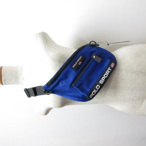 未使用品 ポロスポーツ POLO SPORT ウエスト ポーチ ボディ バッグ 