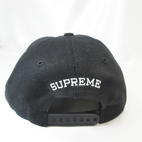 シュプリーム SUPREME ☆AA☆17AW Arabic Logo 6-Panel Cap Black 