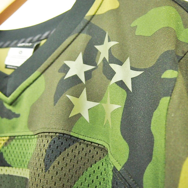 ナイキ NIKE Field Generals DRY-FIT カモ迷彩柄 半袖メッシュ