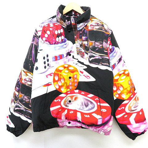未使用品 シュプリーム SUPREME ☆AA☆Casino Down Jacket カジノ 