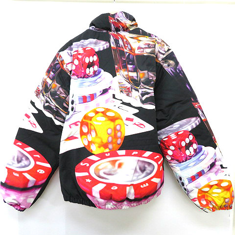 未使用品 シュプリーム SUPREME ☆AA☆Casino Down Jacket カジノ 
