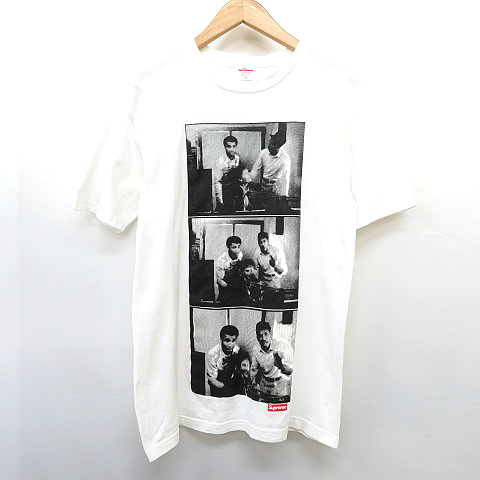 supreme 白 M Tシャツ