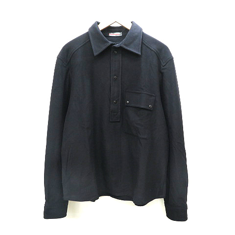 プラダスポーツ PRADA SPORT ハーフ スナップ ボタン ナイロン混シャツ  