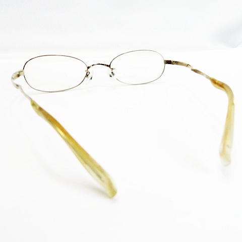 フォーナインズ 999.9 度入り 眼鏡 メガネフレーム TITANIUM オーバル 