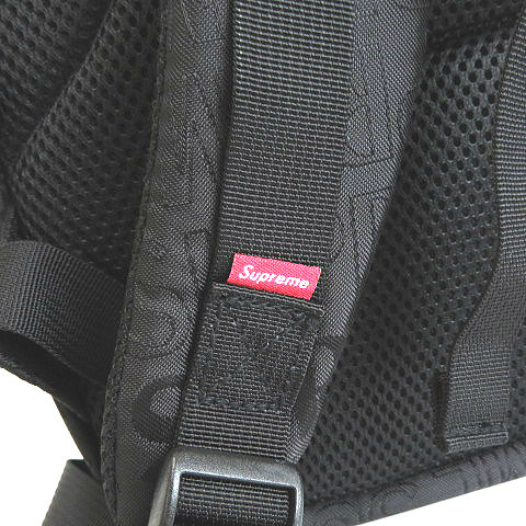未使用品 シュプリーム SUPREME ☆AA☆19SS Backpack Black 未使用品 シュプリーム SUPREME ☆AA☆19SS Backpack Black