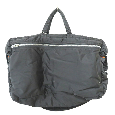 ポーター PORTER タンカー2Way ショルダー バッグ黒ブラック かばん