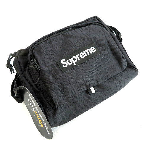 未使用品 シュプリーム SUPREME ☆AA☆19SS Shoulder Bag Black 