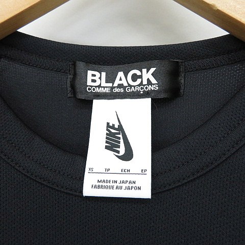 8*1様 Nike Comme des Garçons ブラック長袖カットソー コムデギャルソンブラック COMME des GARCONS BLACK ナイキ NIKE