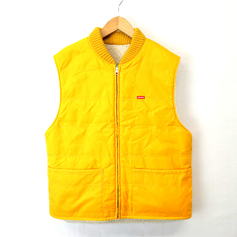 シュプリーム SUPREME ☆AA☆Sherpa Fleece Reversible Work Vest 