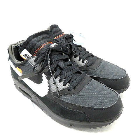 ナイキ NIKE ☆AA☆THE TEN 10 Off-White Nike Air Max 90 Black 27.5 