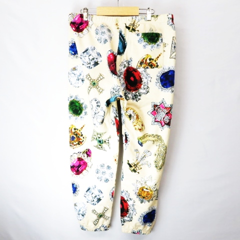 シュプリーム SUPREME ☆AA☆18AW Jewels Sweatpant 総柄 ジュエリー 