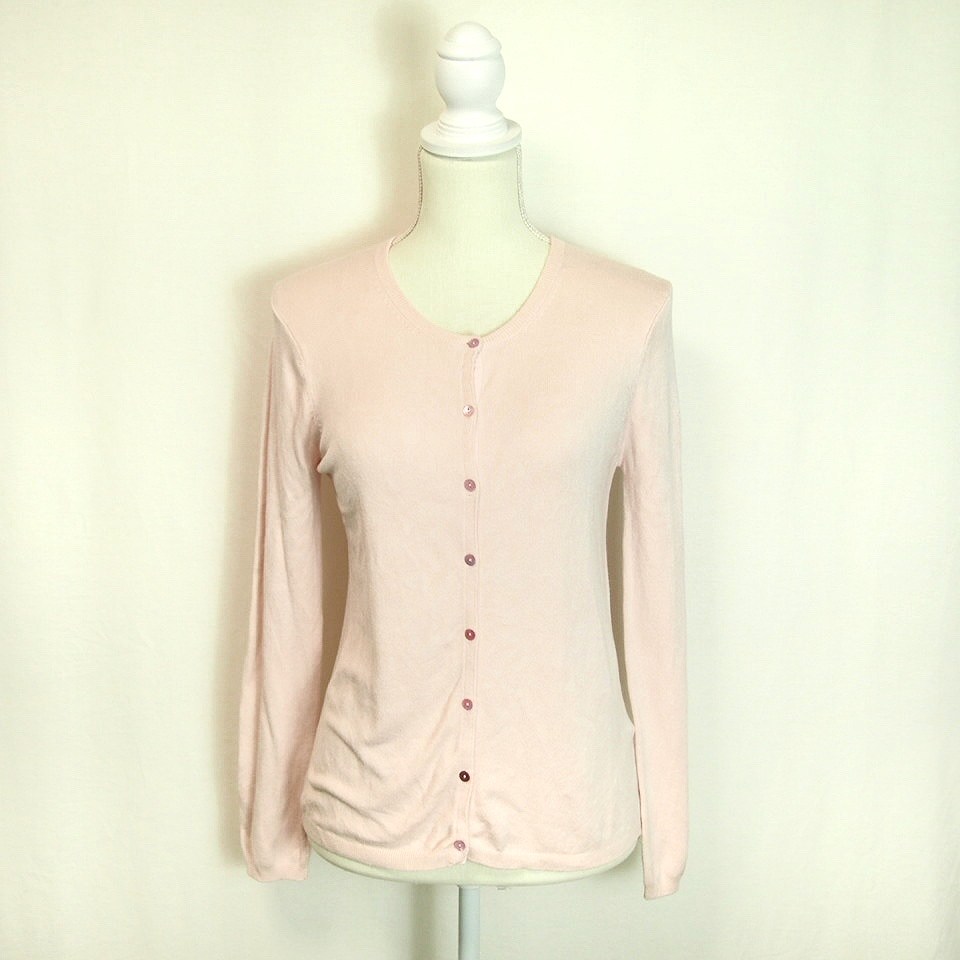ザラ Zara Knit ニット カーディガン 長袖 無地 シンプル ピンク レディース 066 ベクトルパーク ザラ Zara Knit ニット カーディガン 長袖 無地 シンプル ピンク レディース 066 ベクトルパーク