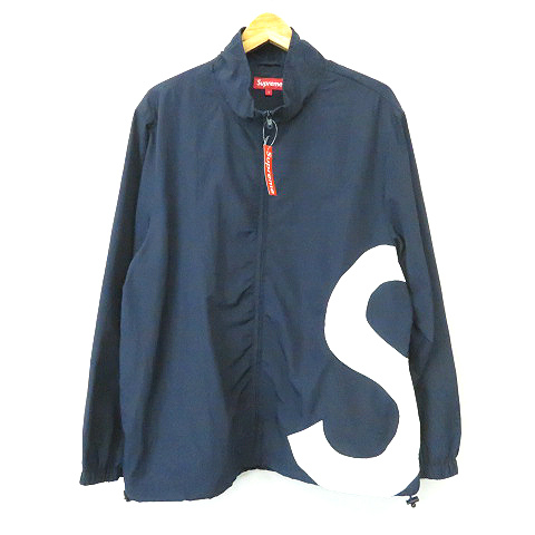 未使用品 シュプリーム SUPREME ☆AA☆19SS S Logo Track Jacket Navy 