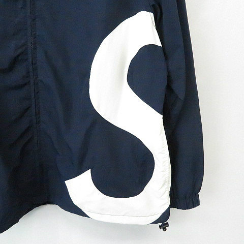 未使用品 シュプリーム SUPREME ☆AA☆19SS S Logo Track Jacket Navy 