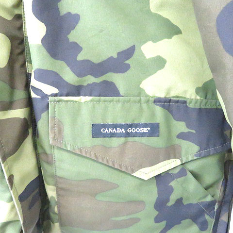 カナダグース CANADA GOOSE ビームス BEAMS 別注 4071MA 迷彩 カモ 