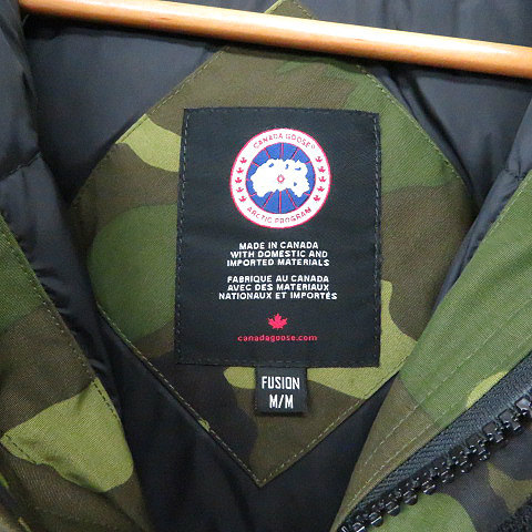 カナダグース CANADA GOOSE ビームス BEAMS 別注 4071MA 迷彩 カモ 