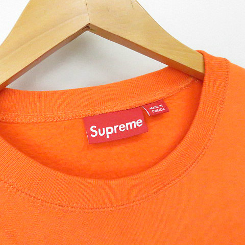 シュプリーム SUPREME ☆AA☆ 13AW Sup Crewneck Sweat ロゴ クルー 