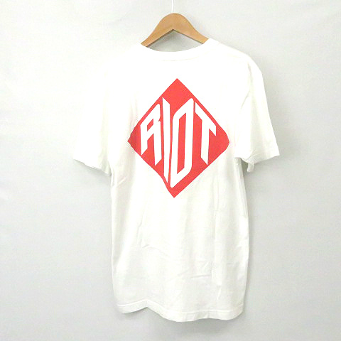 シュプリーム SUPREME ☆AA☆ 14SS Riot Tee ライオット ロゴ