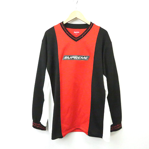 シュプリーム SUPREME ☆AA☆ 19SS Barbed Wire Moto Jersey ロゴ 