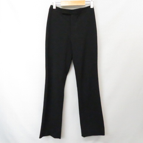 アンタイトル Untitled レーヨン混 ストレッチパンツ 黒 ブラック 9 レディース 066 ベクトルパーク