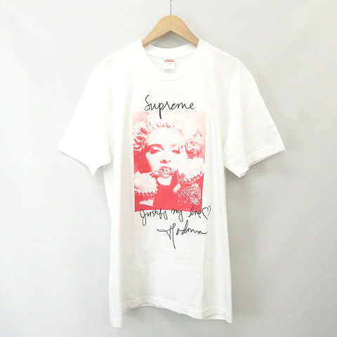 シュプリーム SUPREME ☆AA☆18AW Madonna Tee White マドンナ 